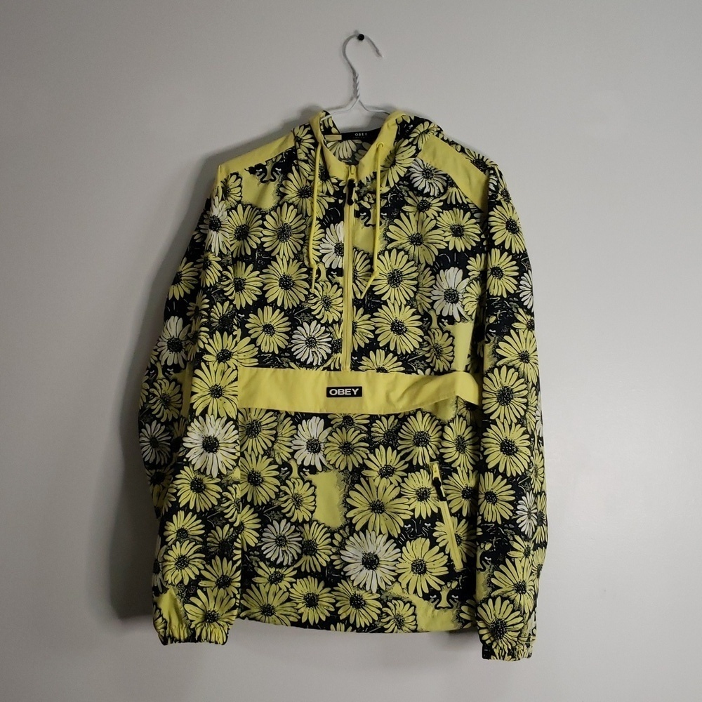 OBEY Daisy Anorak Jacket medium *as is* - Picture 2 of 9
